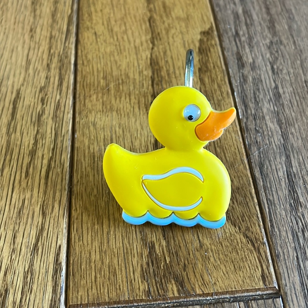 Duck Shower Curtain Hangers 11 in all